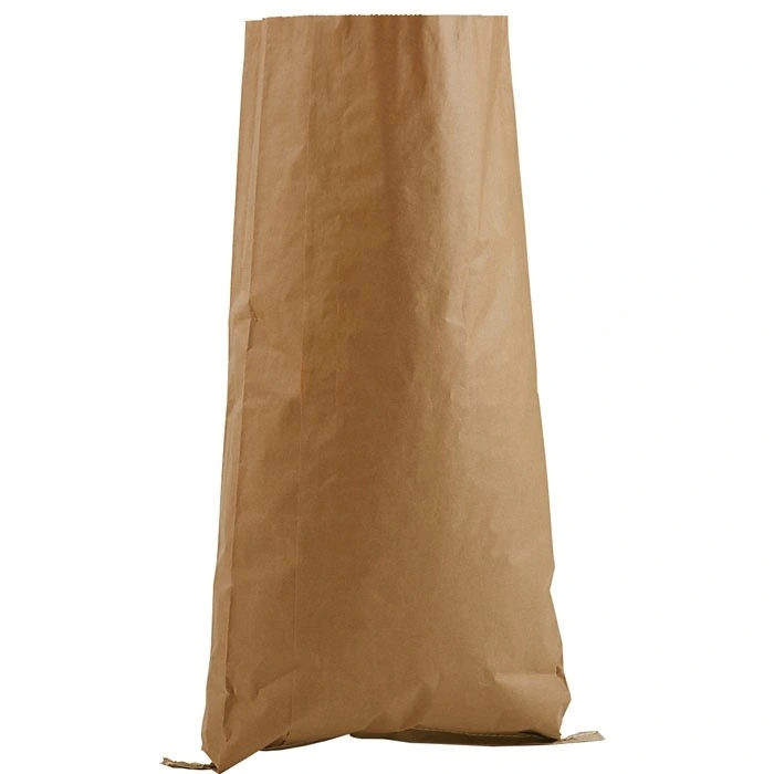 Customized White Kraft Paper Sacks with PP Woven Fabric Coated Sewing Bottom Kraft Paper Bags, Charcoal Bag