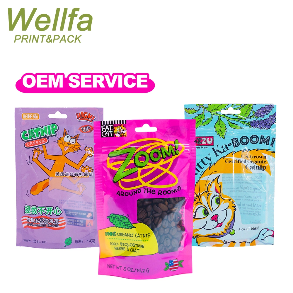 Pet Premiun 5kg 500g Packaging 20kg 10kg Zipper Pouch Bags Custom Logo Package Cat Food Dog Food Bag