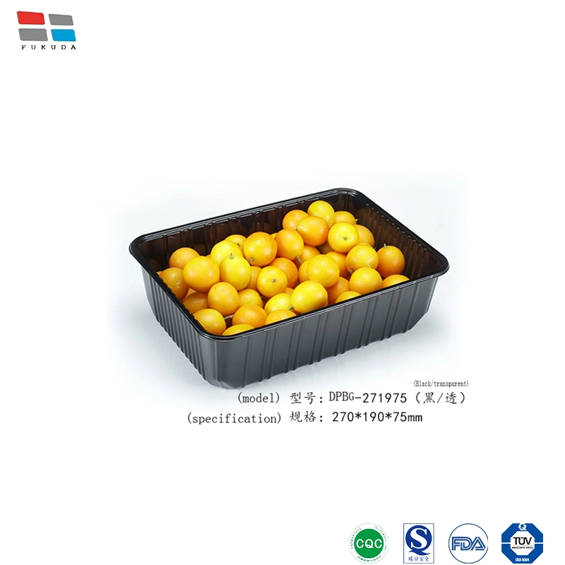 Fukuda Package China Food Packing Factory Packaging Price Container Pet Material Fresh Cut Vegetables Packaging for Fruit Packaging