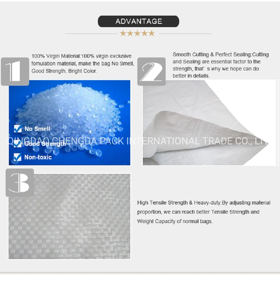 China Suppliers Textile and Fabric Materials General Industrial PP Woven Sack Bags